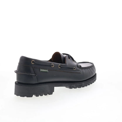 Sebago Ranger Moc Soft 76111PW-924 Mens Black Loafers & Slip Ons Boat Shoes