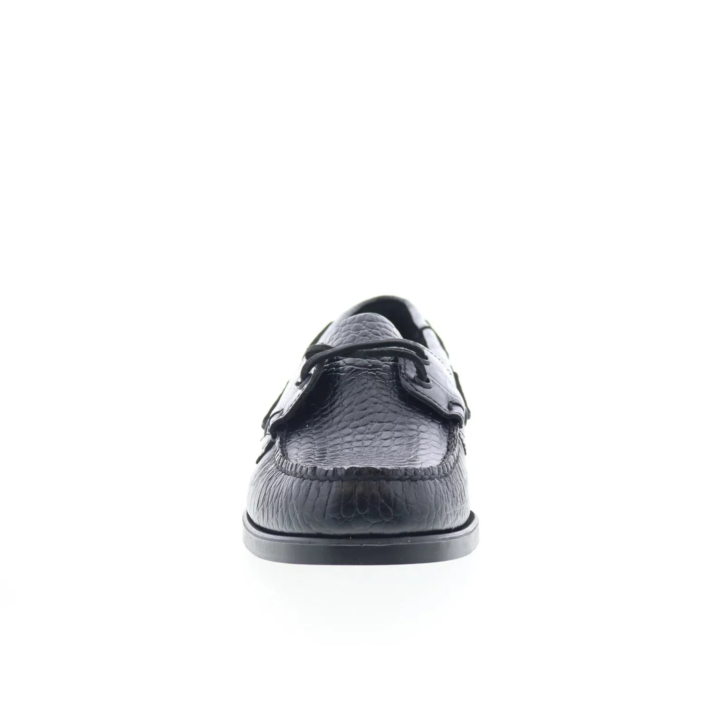 Sebago Portland Exotic 77116NW-AA7 Mens Black Loafers & Slip Ons Boat Shoes