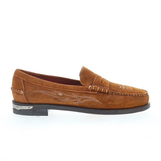 Sebago Dan Dallas 78114PW-907 Mens Brown Loafers & Slip Ons Casual Shoes