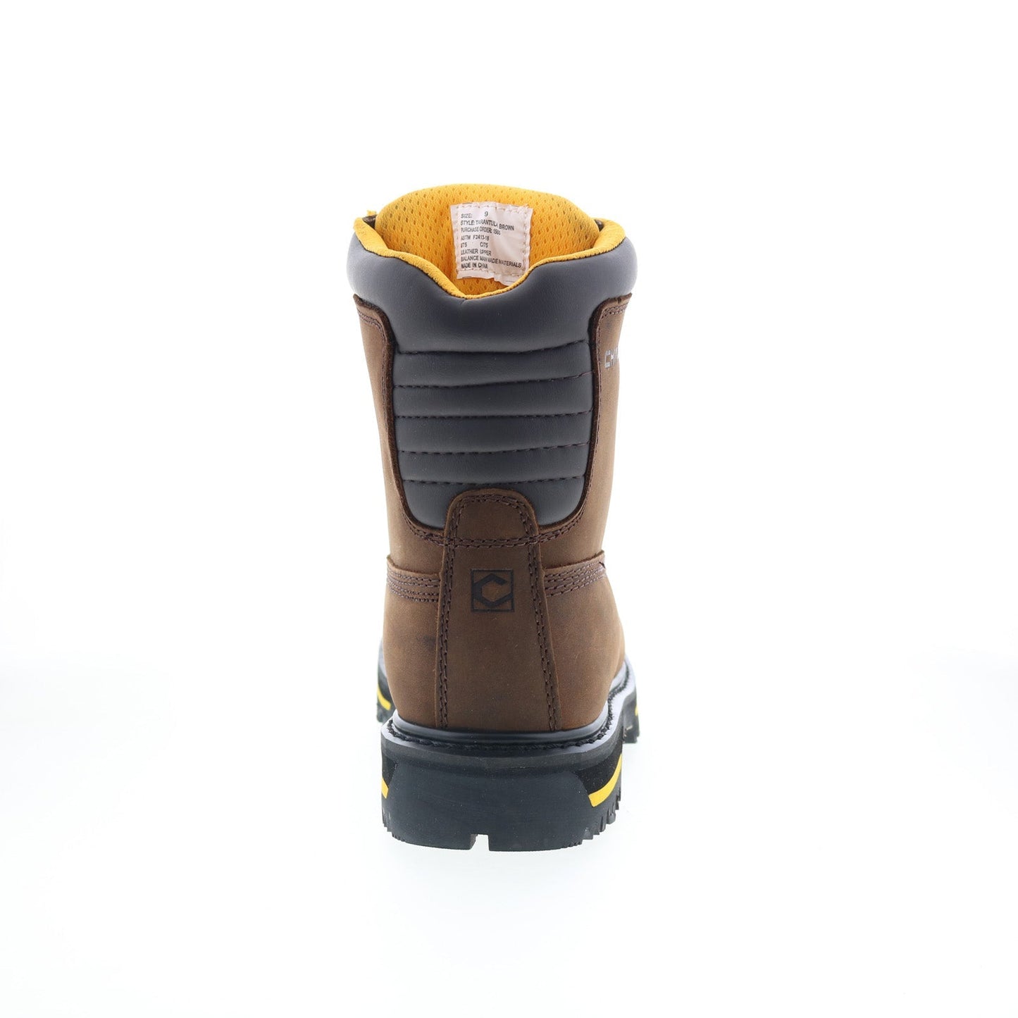 Chinook Tarantula Steel Toe SR 8" 8490B Mens Brown Work & Safety Boots