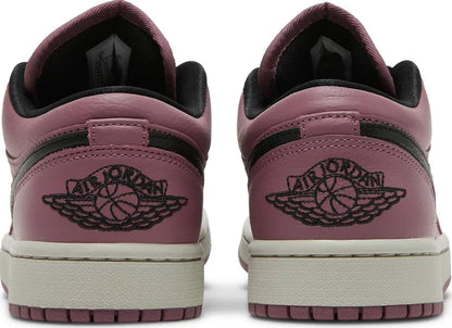 Nike Womens Air Jordan 1 Low SE Sneakers - 'Light Mulberry'