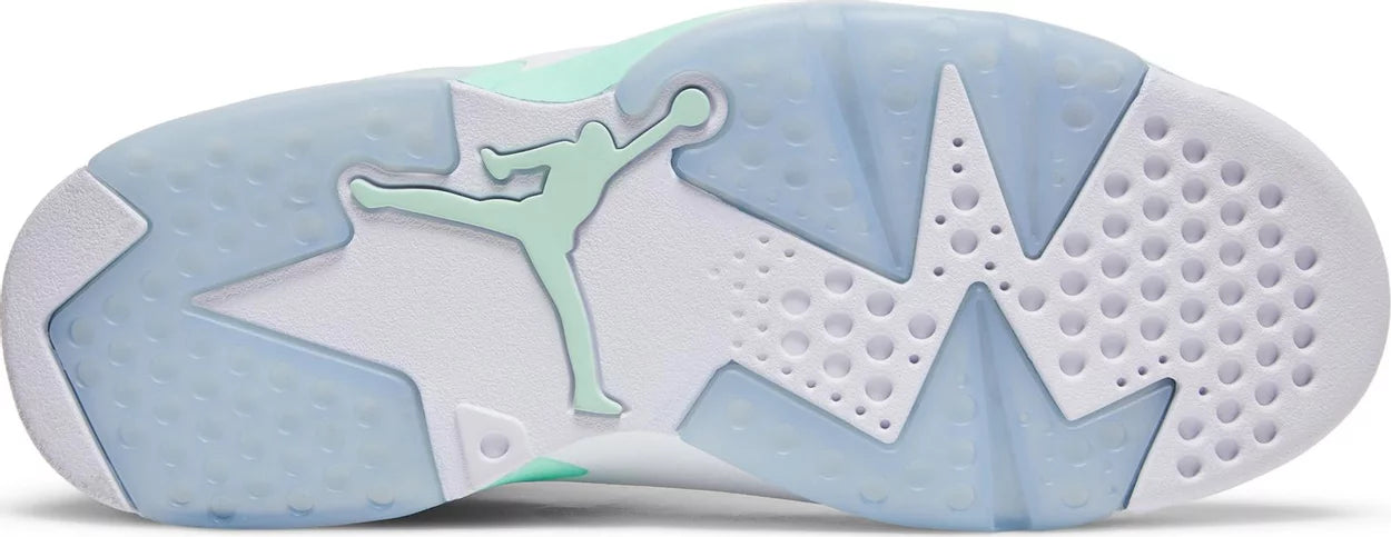 Nike Womens Air Jordan 6 Retro Sneakers - 'Mint Foam'