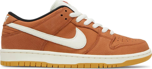 Nike Mens Dunk Low Pro ISO SB Sneakers - 'Dark Russet'