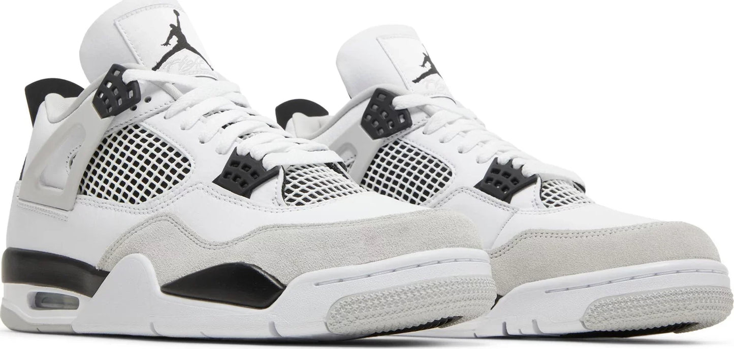 Nike Mens Air Jordan 4 Retro Sneakers - 'Military Black'