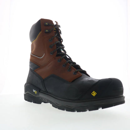 Terra 8" Gantry Nano Composite Toe FP WP ESR Mens Brown Wide Work Boots