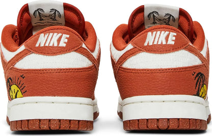 Nike Womens Dunk Low Retro Sneakers - 'Sun Club'