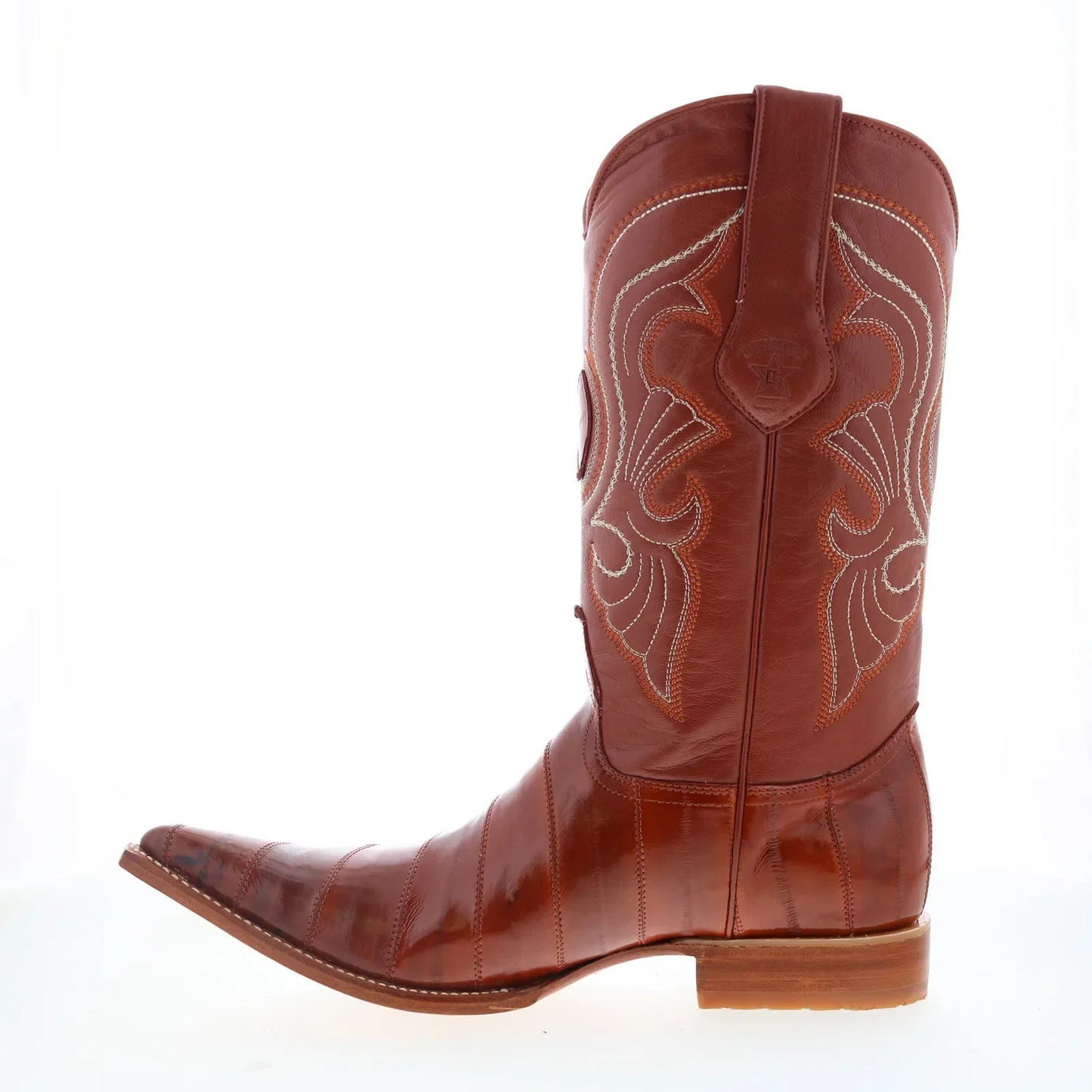 Los Altos EEL Boots XXX-Toe 950803 Mens Brown Wide Cowboy Western Boots