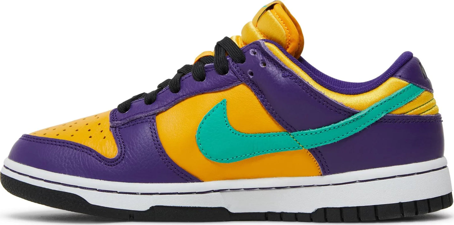 Nike Womens Lisa Leslie x Dunk Low Sneakers - 'Sparks'