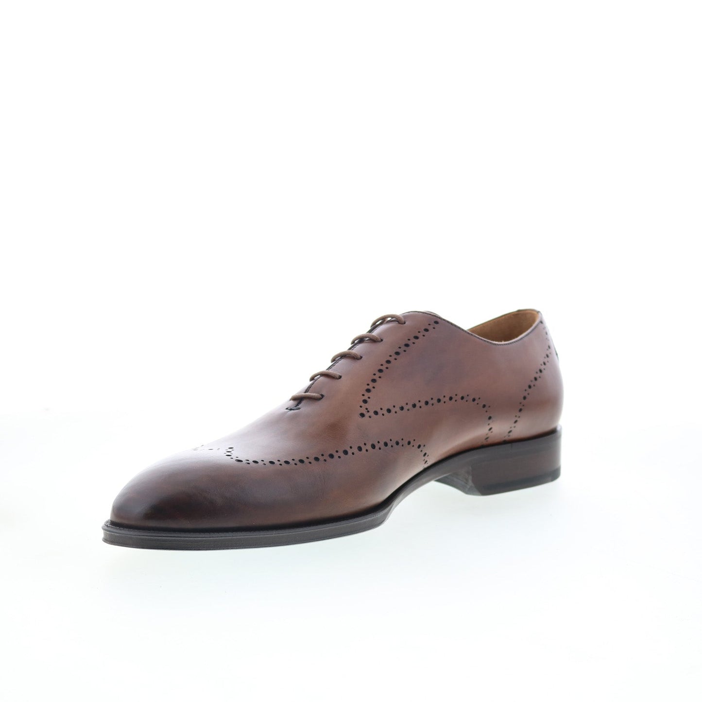 Pastori by Di Bianco Augustus Mens Brown Oxfords Wingtip & Brogue Shoes