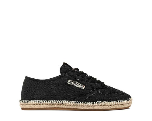 Autry Sandy Espadrilles "Black Canvas" W