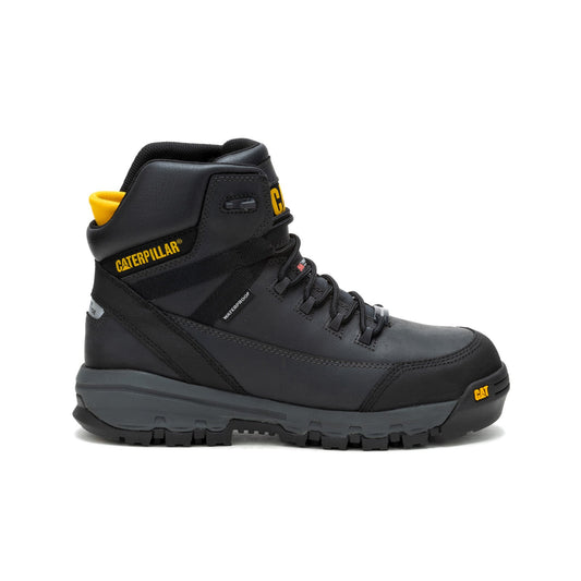 Caterpillar Breakwater Carbon Composite Toe WP TX Mens Gray Work Boots