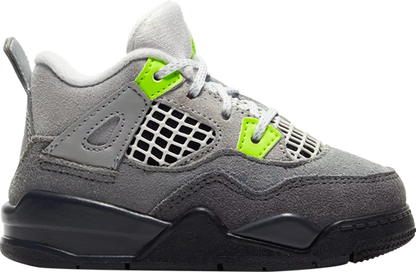 Nike Toddlers Air Jordan 4 Retro SE Sneakers - 'Neon 95'