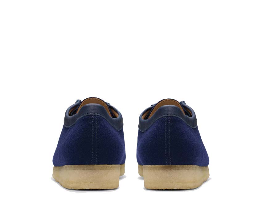 Clarks Wallabee "Navy Wool"