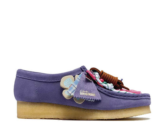 Clarks Wallabee "Purple Interest"