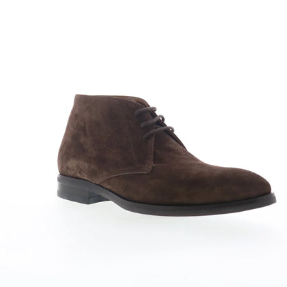 Pastori by Di Bianco Crixis Mens Brown Suede Lace Up Chukkas Boots