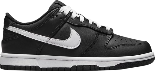 Nike Grade School Womens Dunk Low Sneakers - 'Black Panda'
