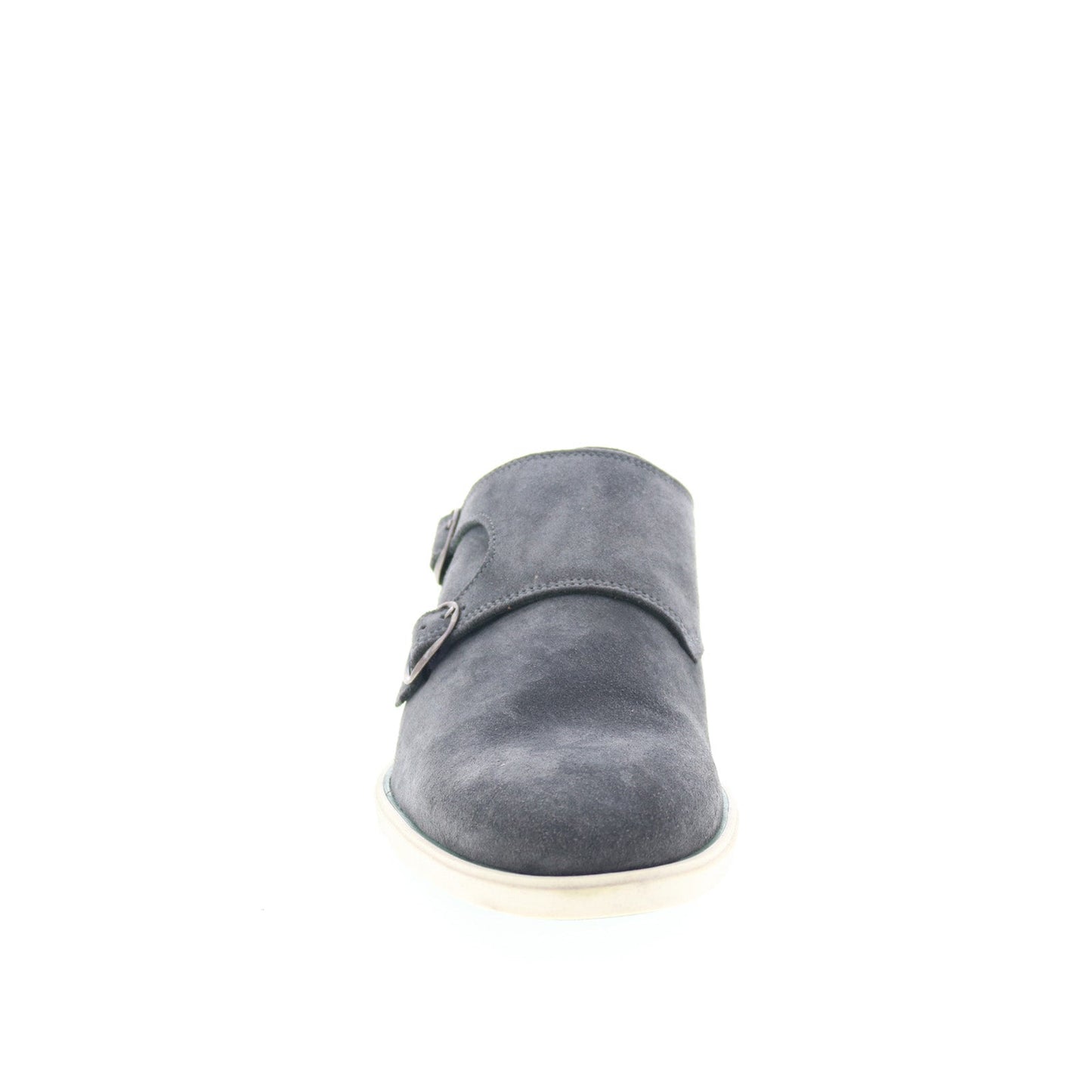 Pastori by Di Bianco Double Monk Mens Gray Loafers & Slip Ons Casual Shoes