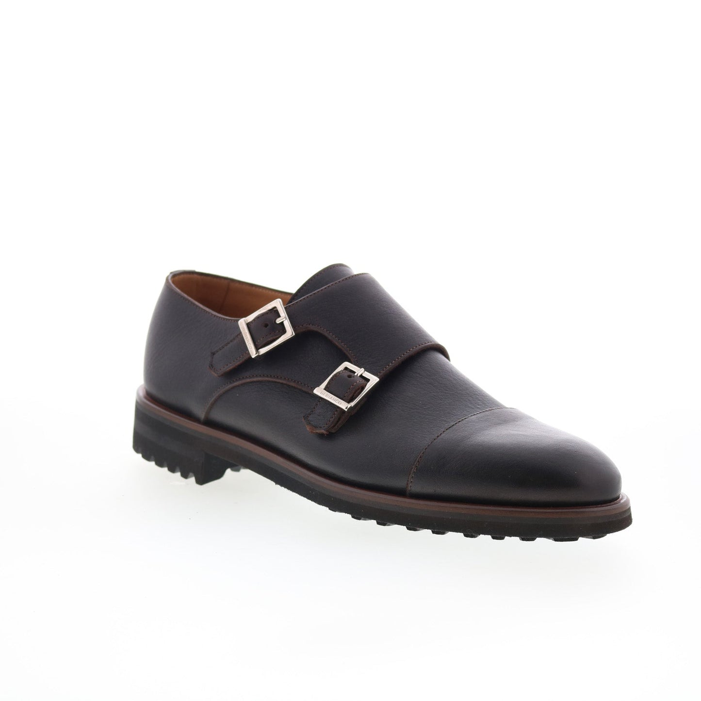 Di Bianco GBF406 Mens Brown Leather Loafers & Slip Ons Casual Shoes