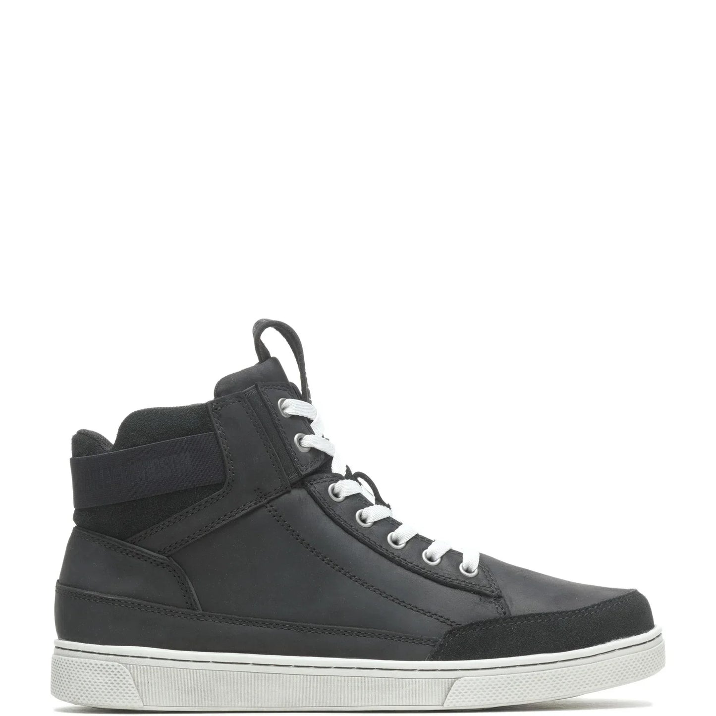 Harley-Davidson Bauman DE D50002 Mens Black Leather Lifestyle Sneakers Shoes