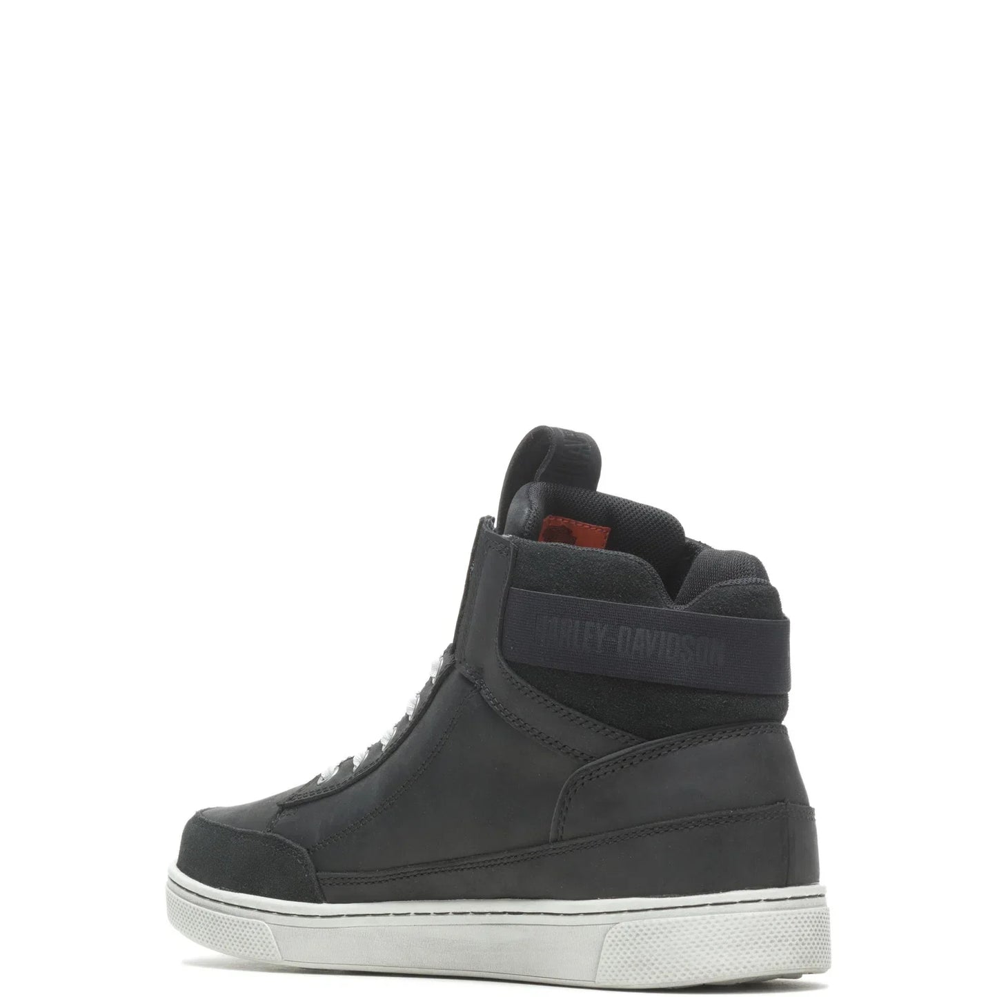 Harley-Davidson Bauman DE D50002 Mens Black Leather Lifestyle Sneakers Shoes
