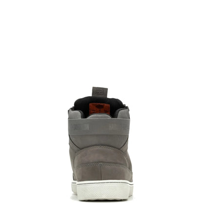 Harley-Davidson Bauman DE D50003 Mens Gray Leather Lifestyle Sneakers Shoes