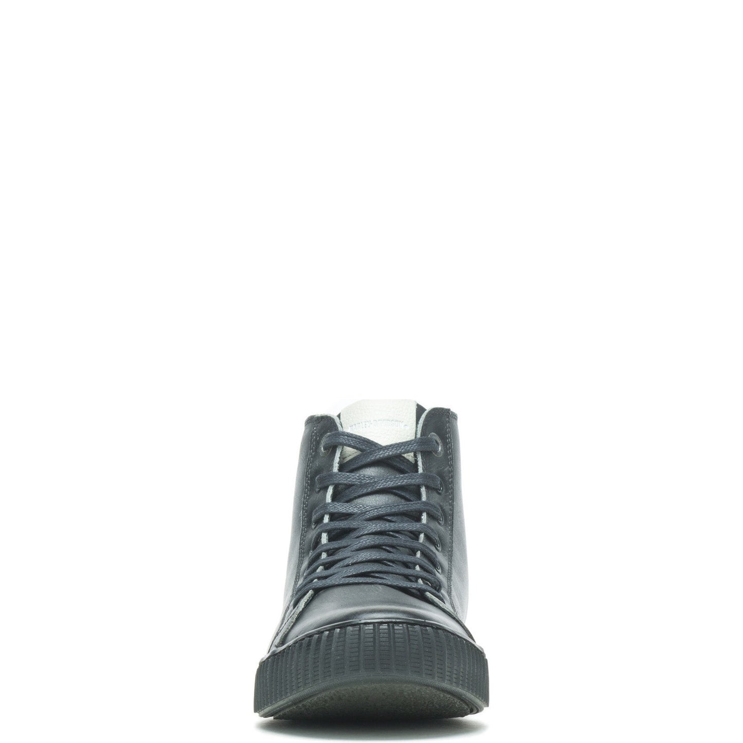 Harley-Davidson Barren 5" Leather Lace Mens Black Lifestyle Sneakers Shoes