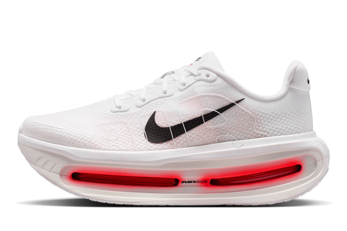 Vomero Premium Men's :White | Bright Crimson