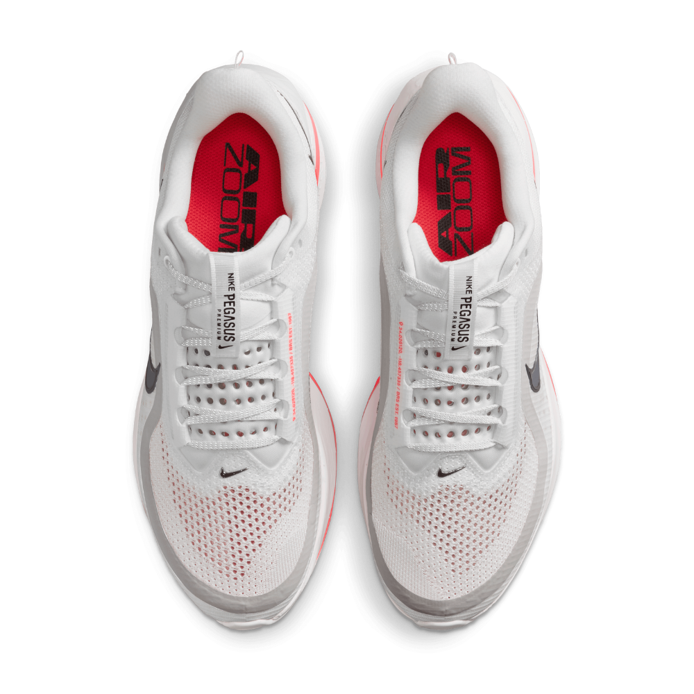 Pegasus Premium Men's :Summit White | Bright Crimson