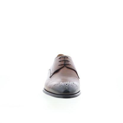 Pastori by Di Bianco Hadrian Mens Brown Oxfords & Lace Ups Casual Shoes