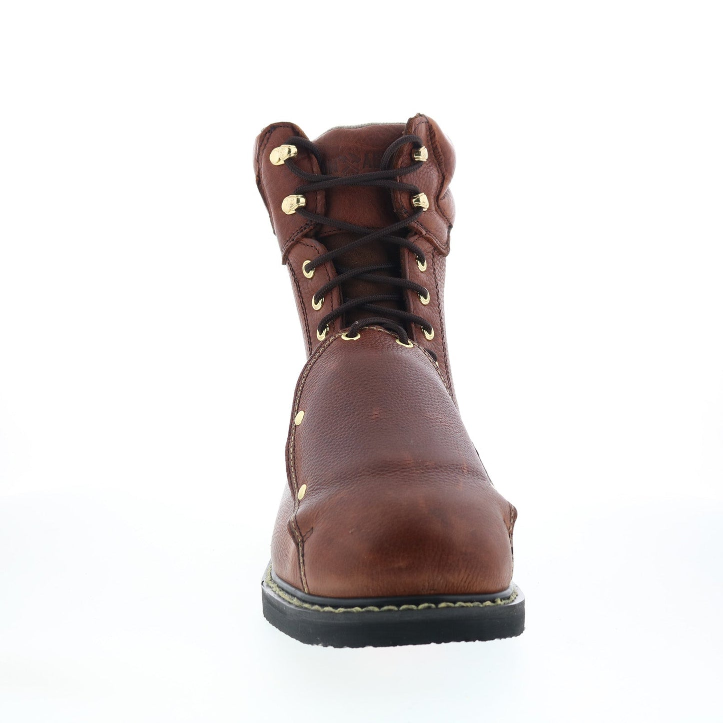 Iron Age Groundbreaker 8" EH Steel Toe MetGuard Mens Brown Wide Work Boots
