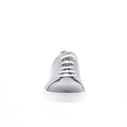 Pastori by Di Bianco Julius Mens Gray Leather Lace Up Lifestyle Sneakers Shoes