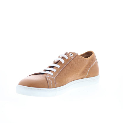 Pastori by Di Bianco Julius Mens Brown Leather Lifestyle Sneakers Shoes