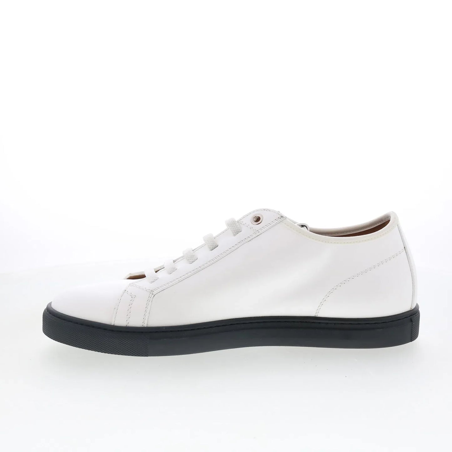 Pastori by Di Bianco Julius Mens White Leather Lifestyle Sneakers Shoes