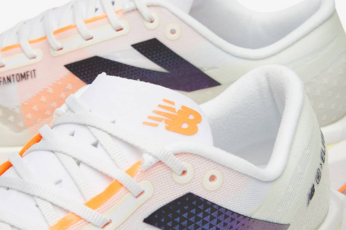 FuelCell SuperComp Elite v4 Men's :White | Hot Mango
