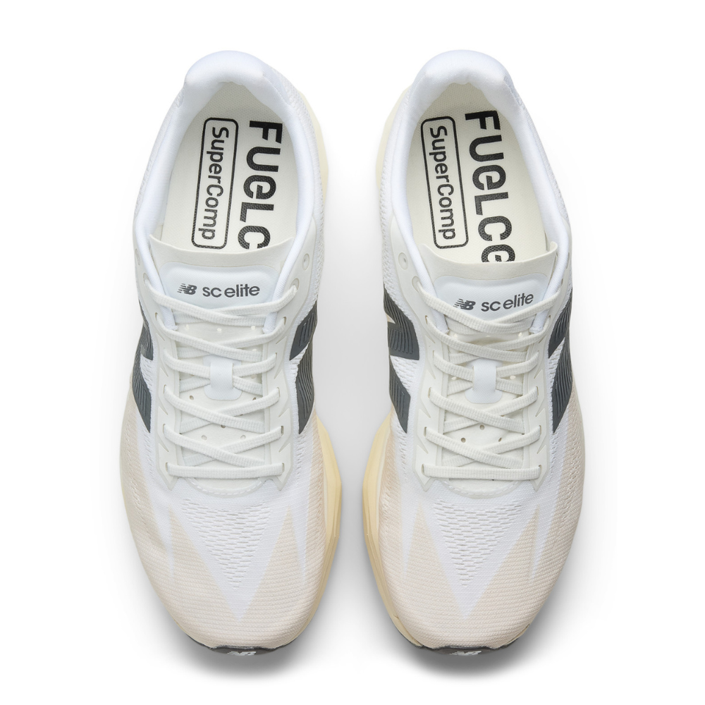 FuelCell SuperComp Elite v5 (D) Men's :Linen | Sea Salt