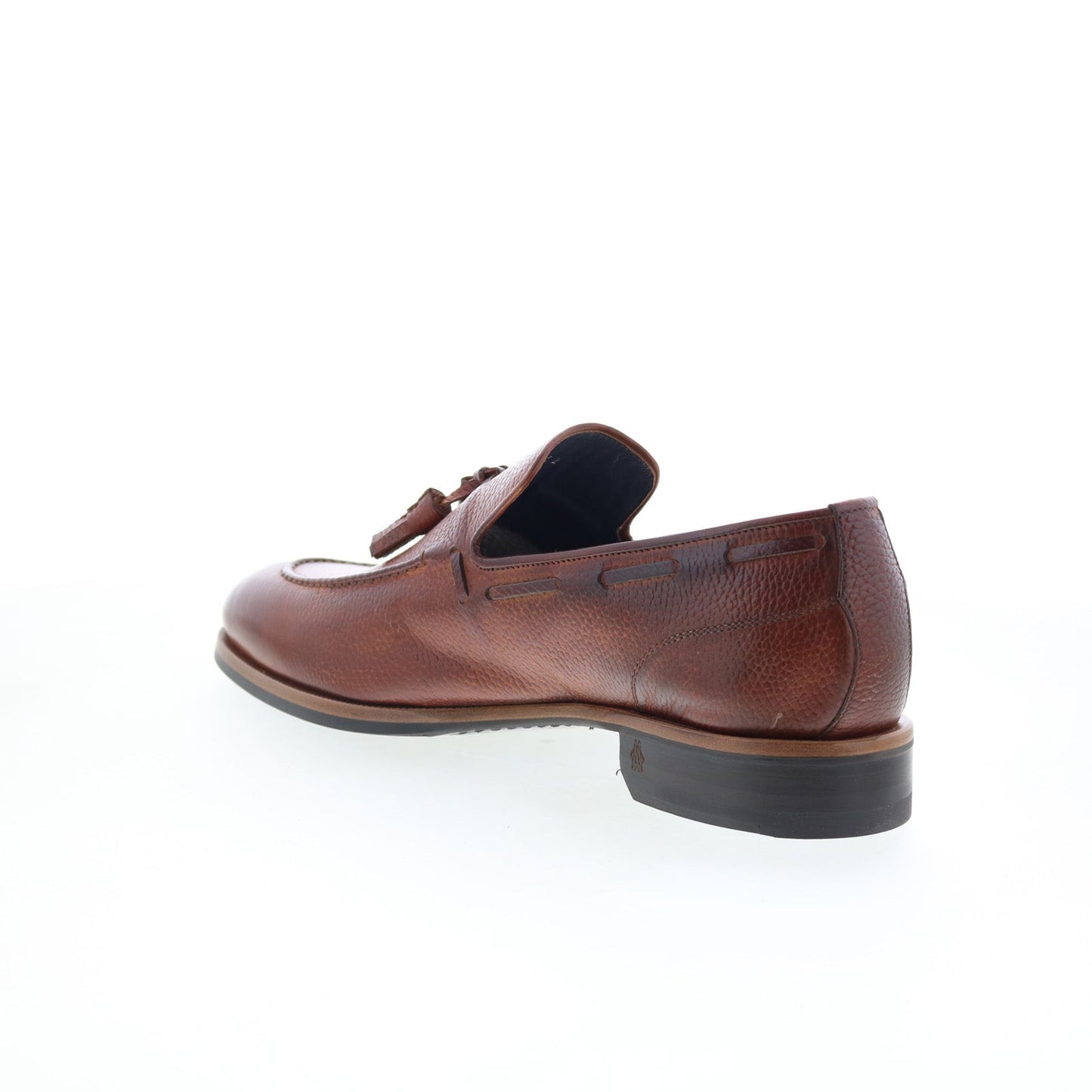 Di Bianco Napoli Mens Brown Leather Loafers & Slip Ons Casual Shoes