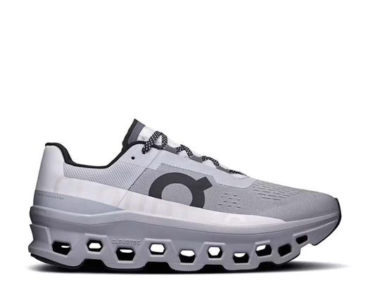 On Cloudmonster "Silver"