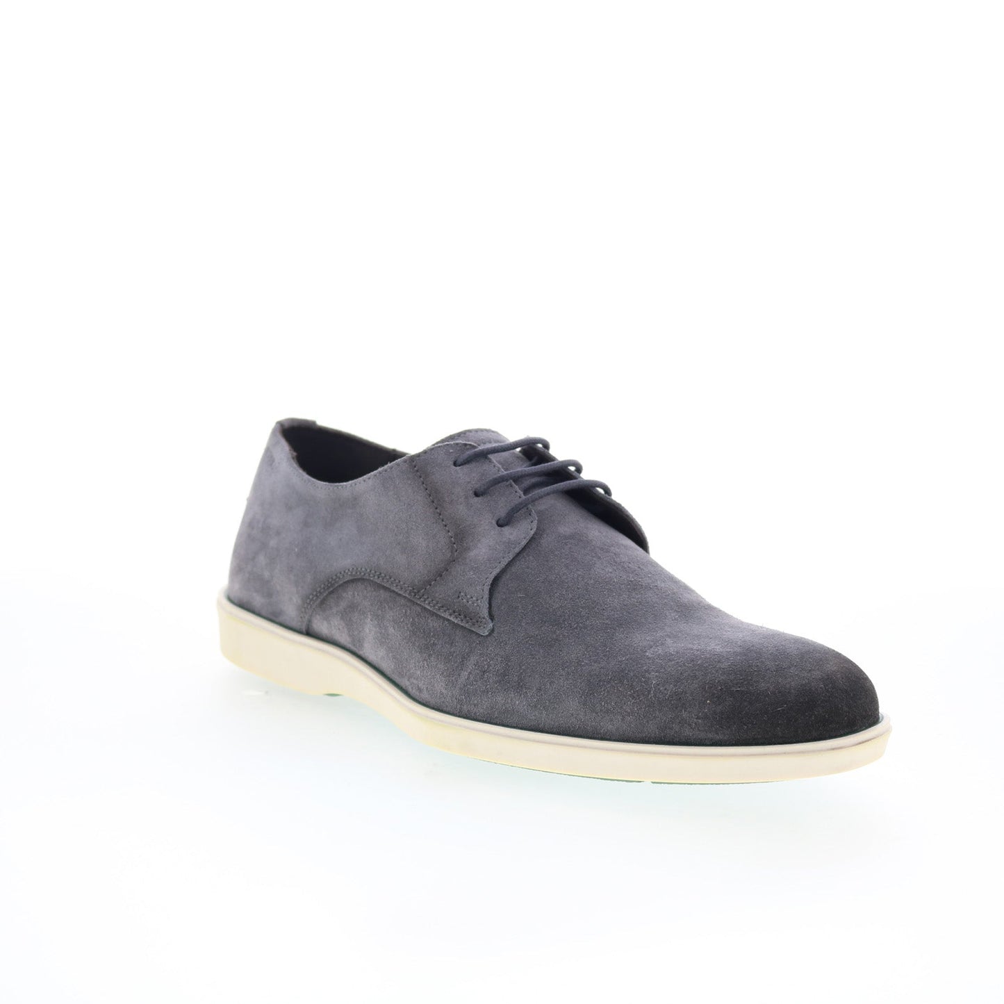Pastori by Di Bianco Publius Mens Gray Suede Oxfords & Lace Ups Casual Shoes