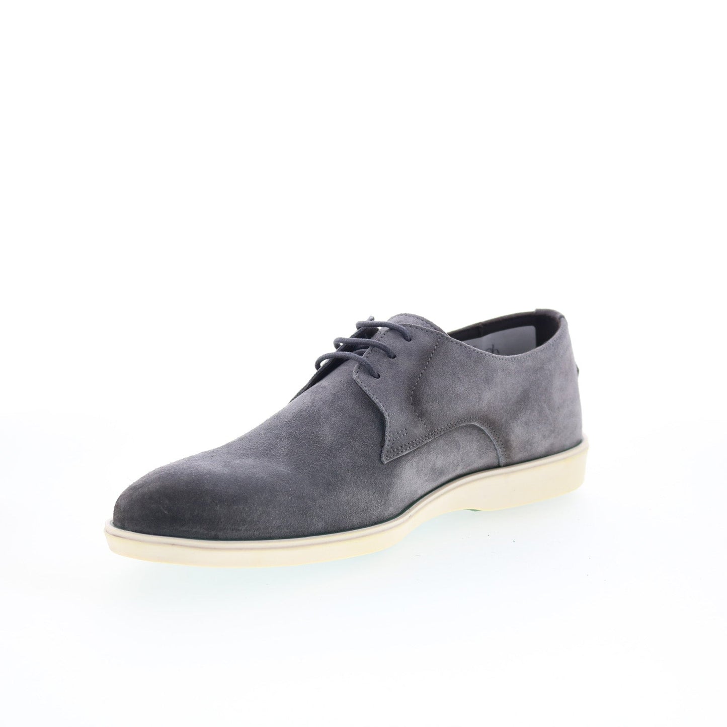 Pastori by Di Bianco Publius Mens Gray Suede Oxfords & Lace Ups Casual Shoes