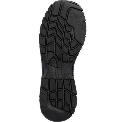 Rocky Cadet Side Zip 6" RKD0104 Mens Black Leather Lace Up Tactical Boots
