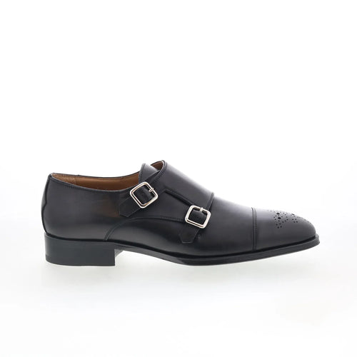Pastori by Di Bianco Romulus Mens Black Loafers & Slip Ons Casual Shoes