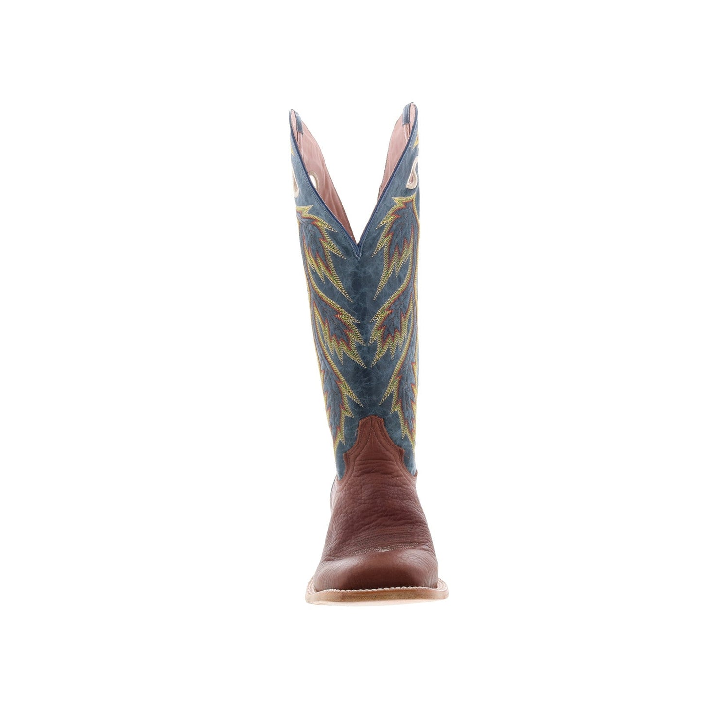 Tony Lama Merrit Buckaroo SA2004 Mens Blue Leather Cowboy Western Boots
