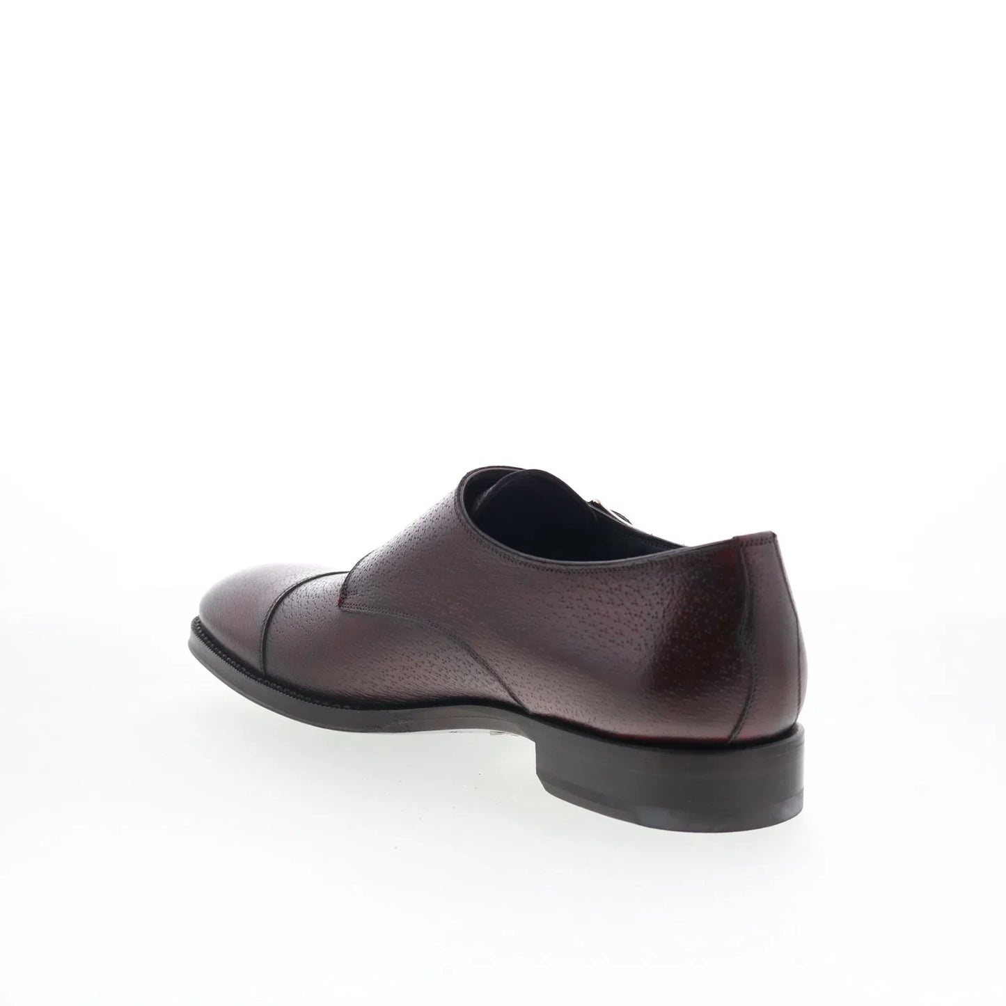 Di Bianco SBP934 Mens Burgundy Leather Loafers & Slip Ons Casual Shoes