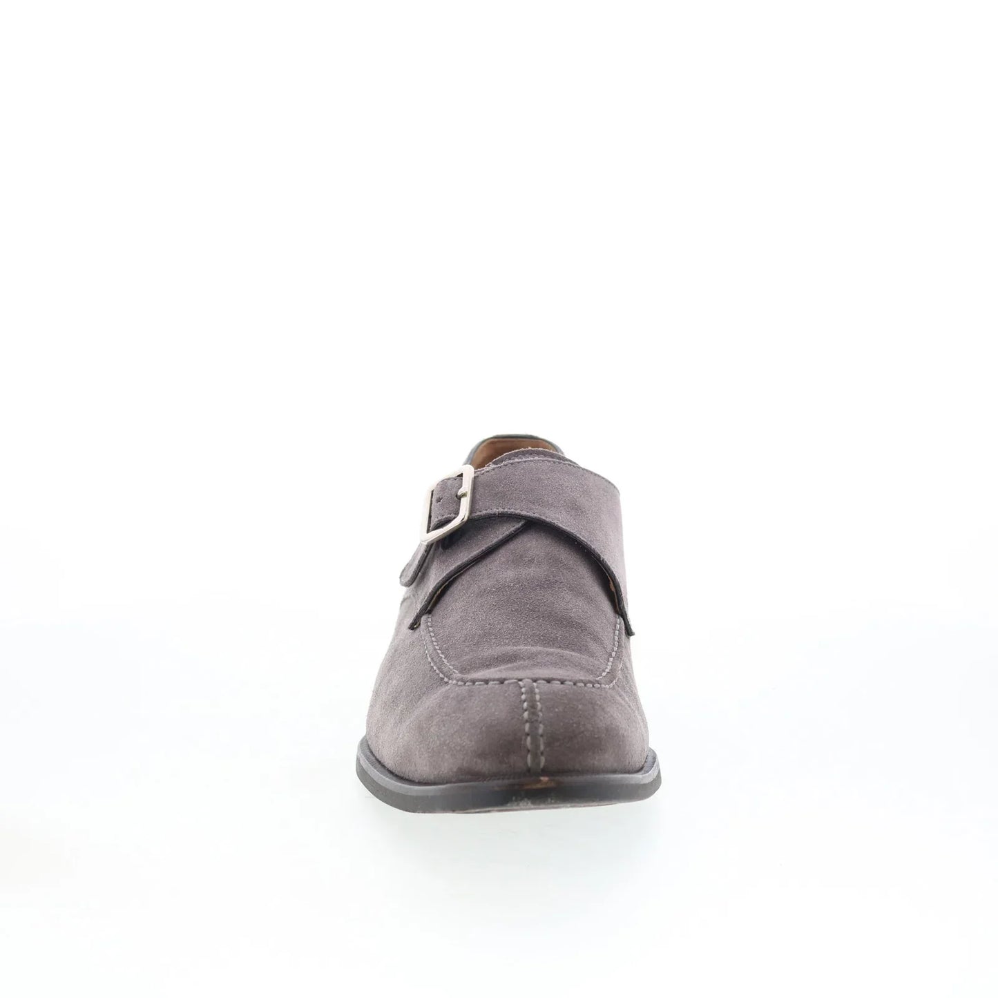 Di Bianco SC542 Mens Gray Suede Loafers & Slip Ons Casual Shoes
