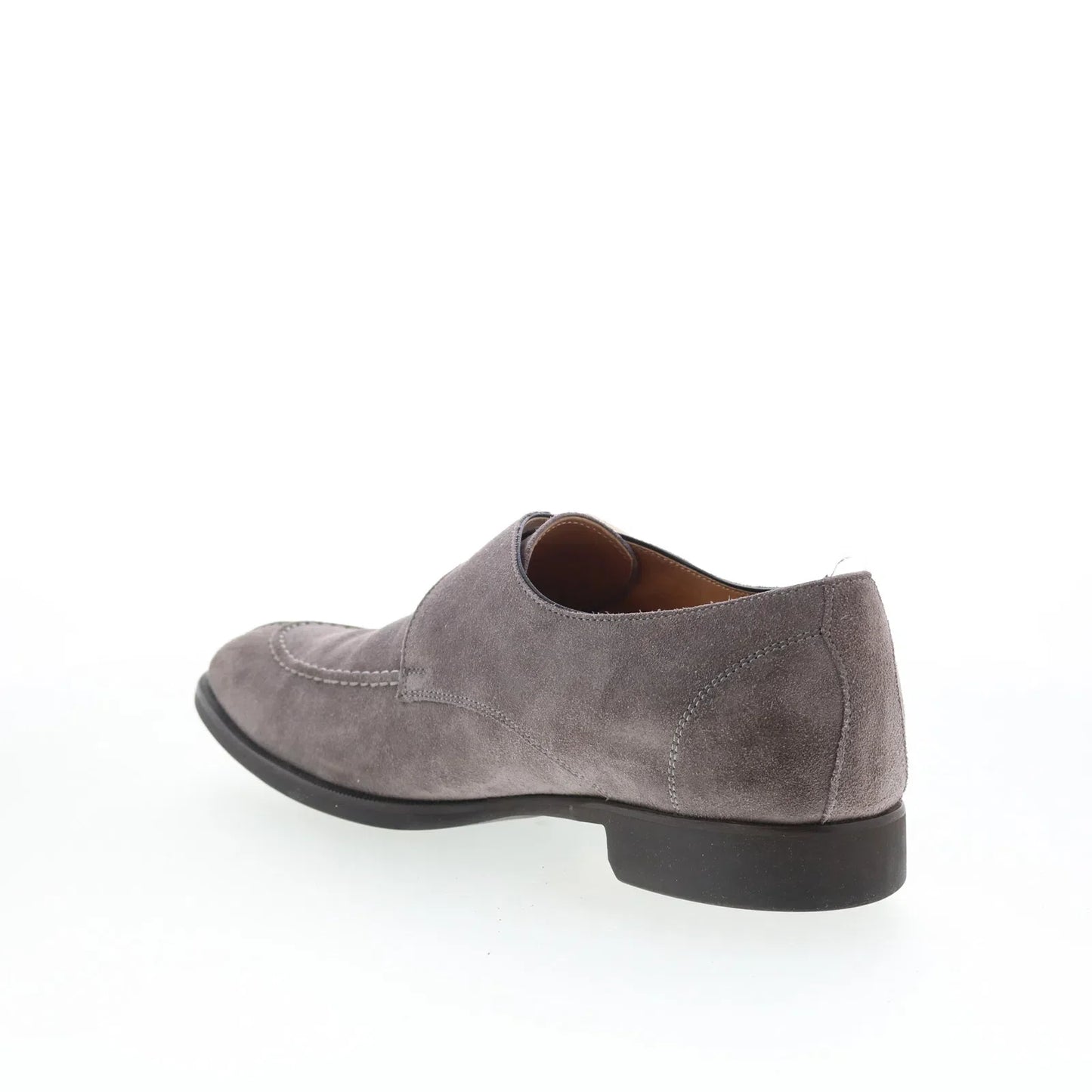 Di Bianco SC542 Mens Gray Suede Loafers & Slip Ons Casual Shoes