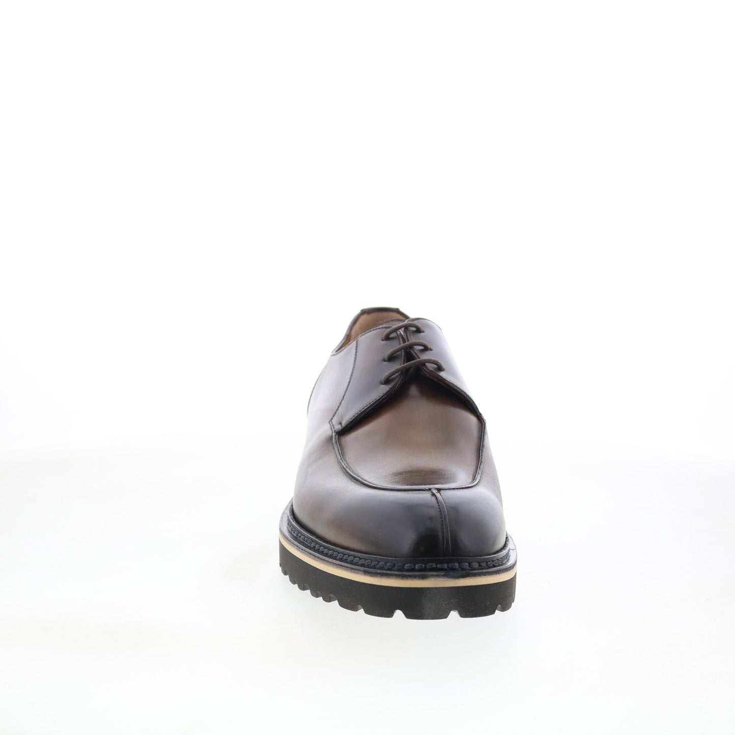 Di Bianco Sc598 Mens Brown Leather Lace Up Oxfords & Lace Ups Casual Shoes