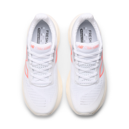 Fresh Foam X 1080v14 (B) Women's :White | Urgent Red