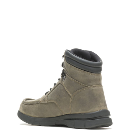 Wolverine Karlin Moc Toe 6" W880263 Mens Gray Leather Work & Safety Boots