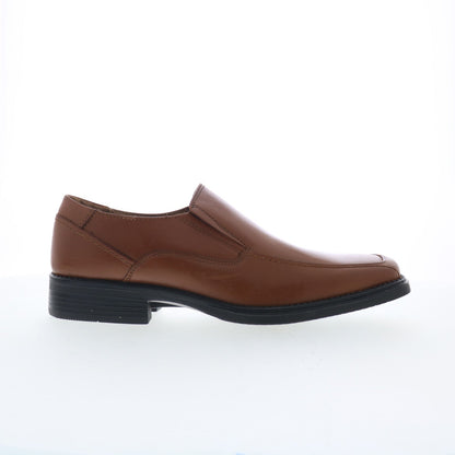 La Milano A656124 Mens Brown Leather Loafers & Slip Ons Casual Shoes
