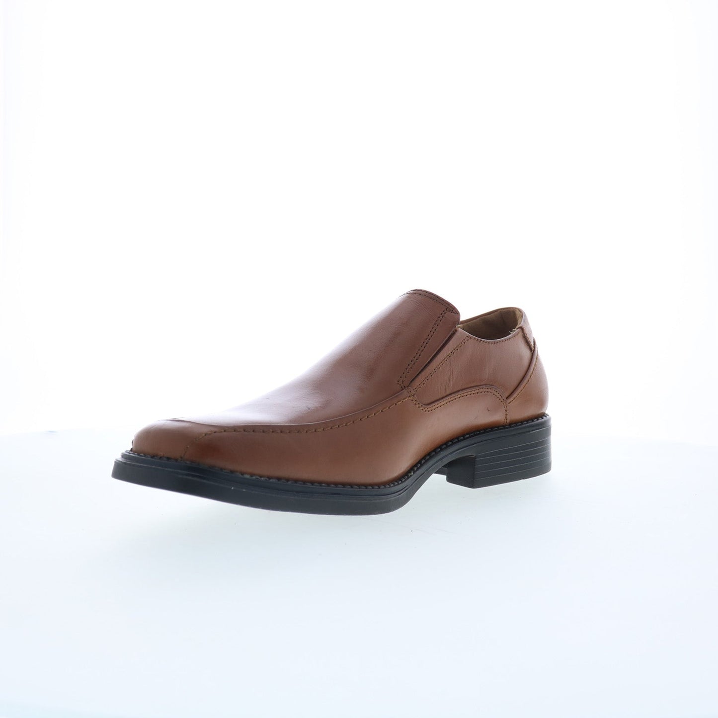 La Milano A656124 Mens Brown Leather Loafers & Slip Ons Casual Shoes